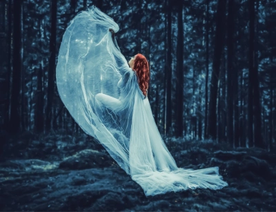 Wiener Fantasy Porträt Magische Wald