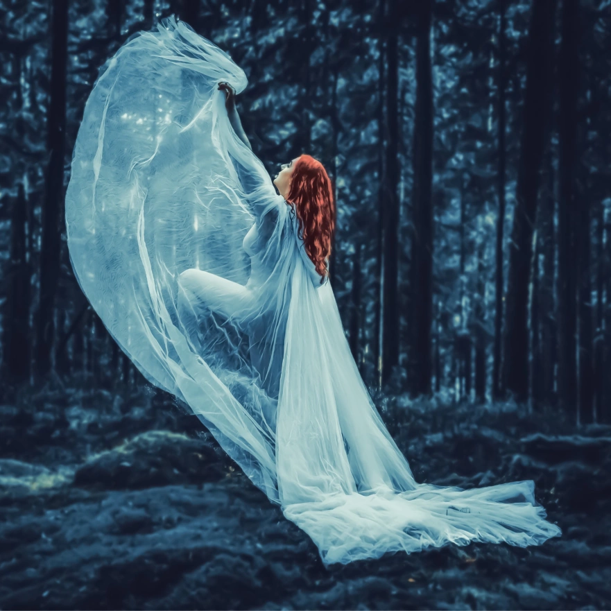 Wiener Fantasy Porträt Magische Wald